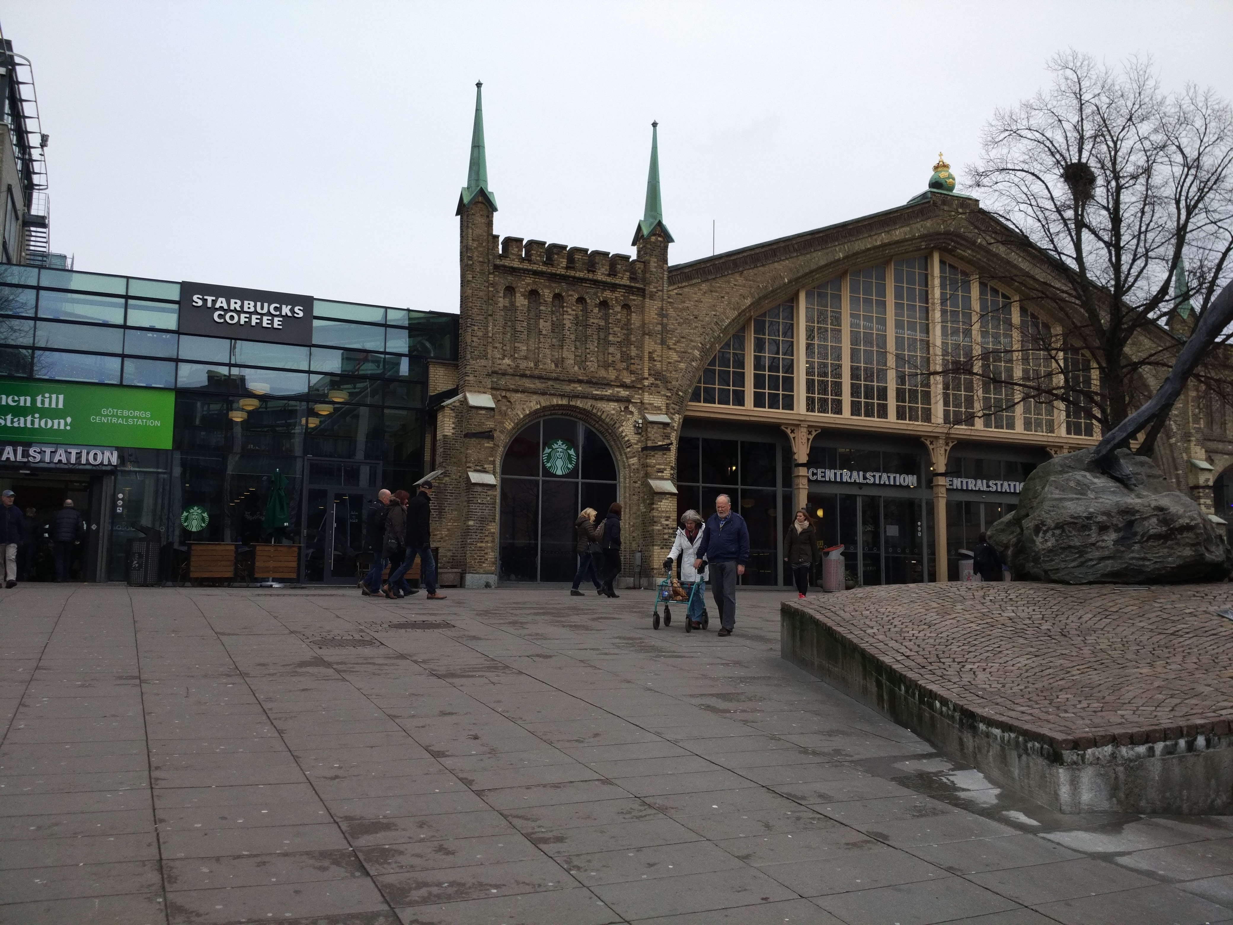 Dworzec w Goteborgu